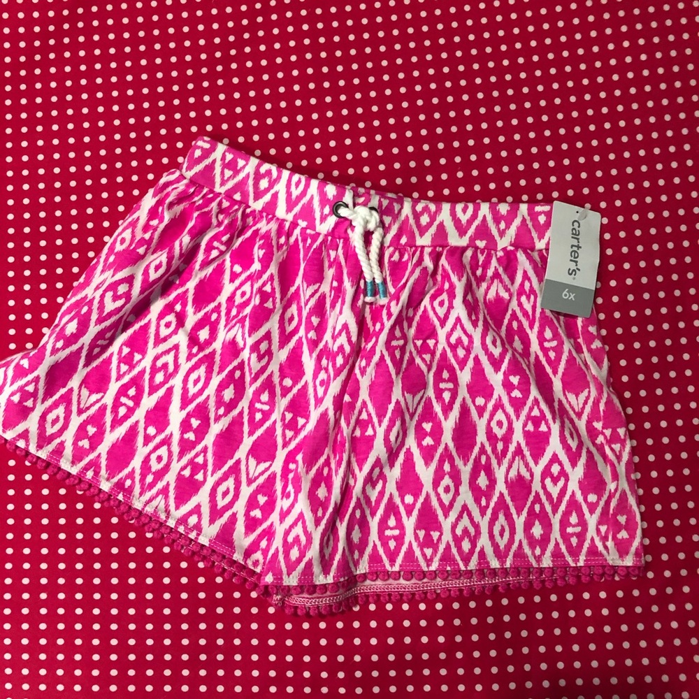 ⚡️Aztec Tribal Southwest Geometric Pink Shorts